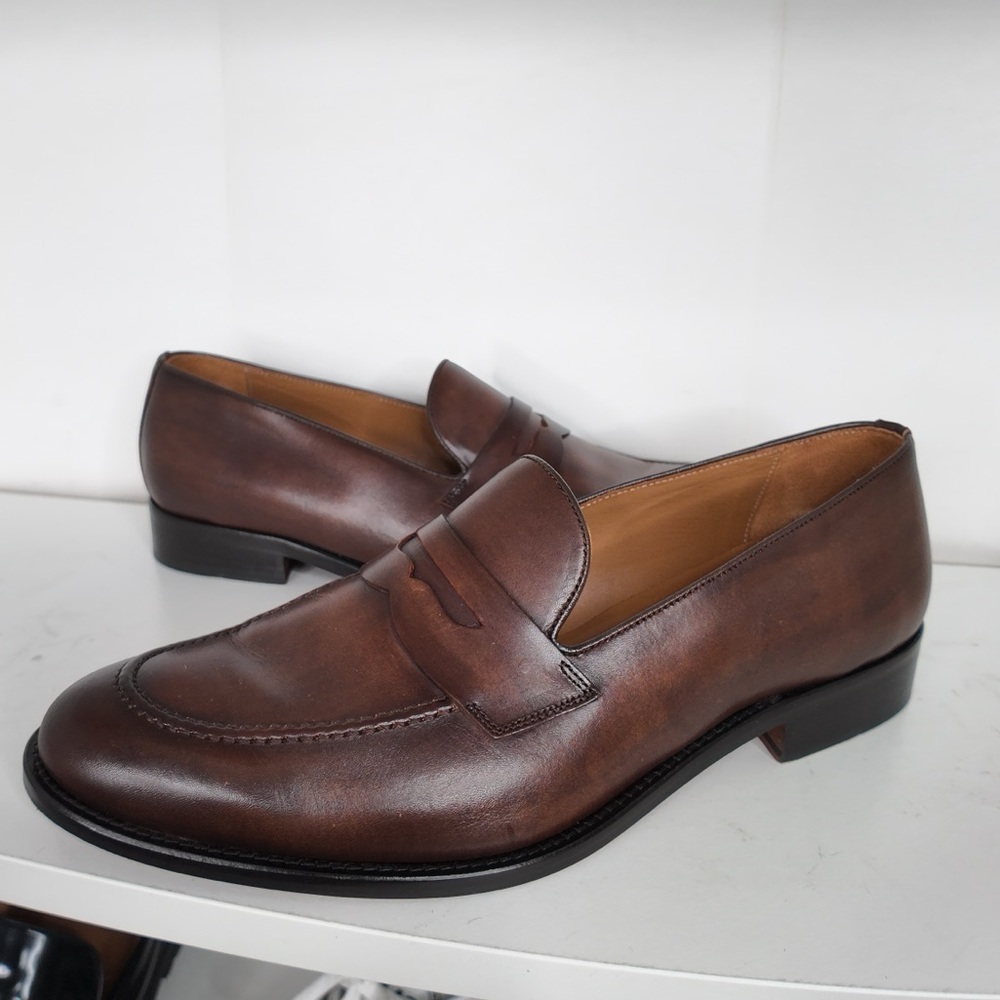 Thursday Boot Company Dark Brown Leather Slip-Ons